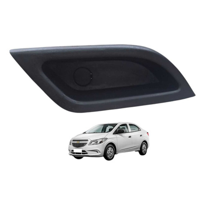 Puxador Porta Traseiro Direito Chevrolet Prisma Ltz 1.4 2017 Preto