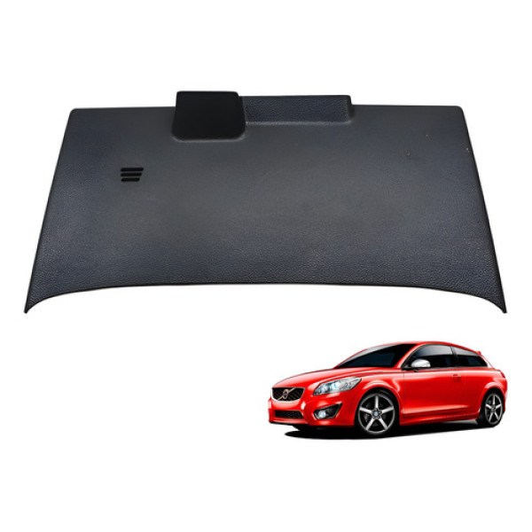 Acabamento Inferior Painel Volvo C30 2.0 2007 Preto Liso