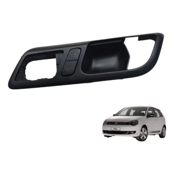 Moldura Macaneta Dianteira Esquerda  Volkswagen Polo 2014