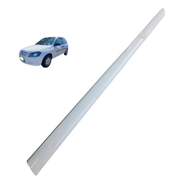 Friso Lateral Dianteiro Esquerdo Celta 1.0 2p 2009 2010 Branco