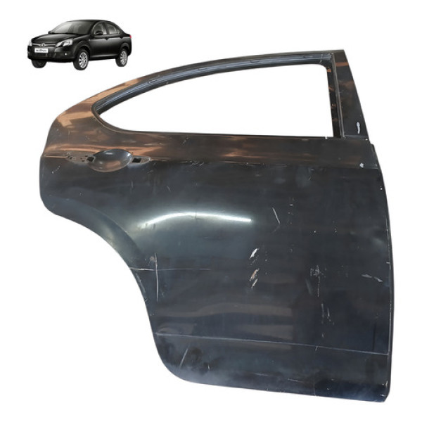 Porta Traseira Direita Jac J3 1.4 2011 Detalhe Dianteira Direita Preto