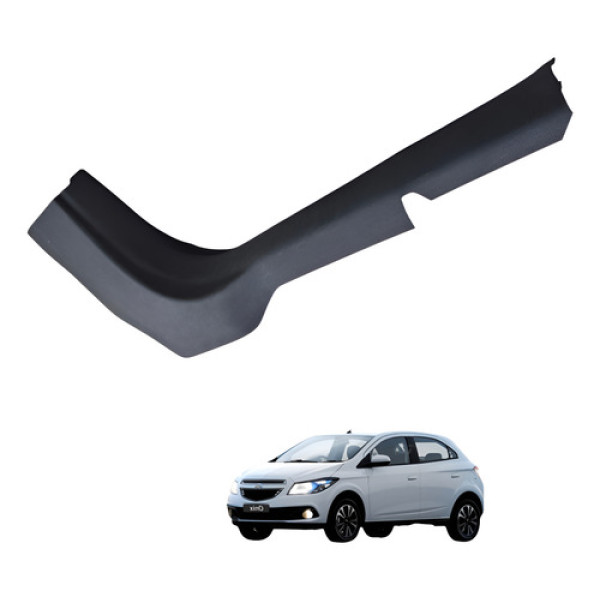 Soleira Dianteira Direita Chevrolet Onix Ltz 1.4 2013 2019 Preto