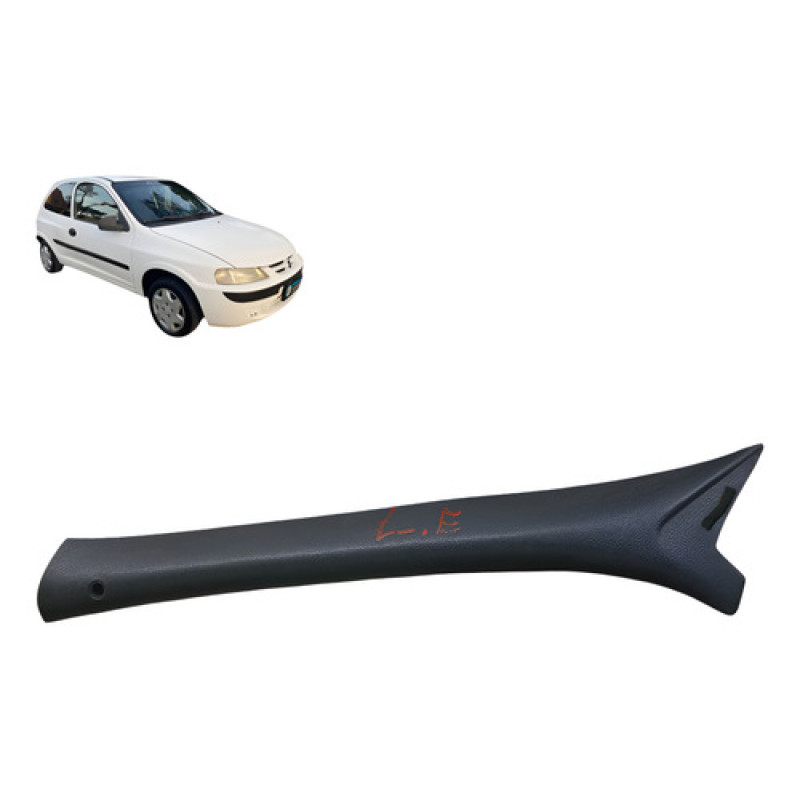 Moldura Coluna Esquerda Chevrolet Celta 1.0 2p 2003 2004