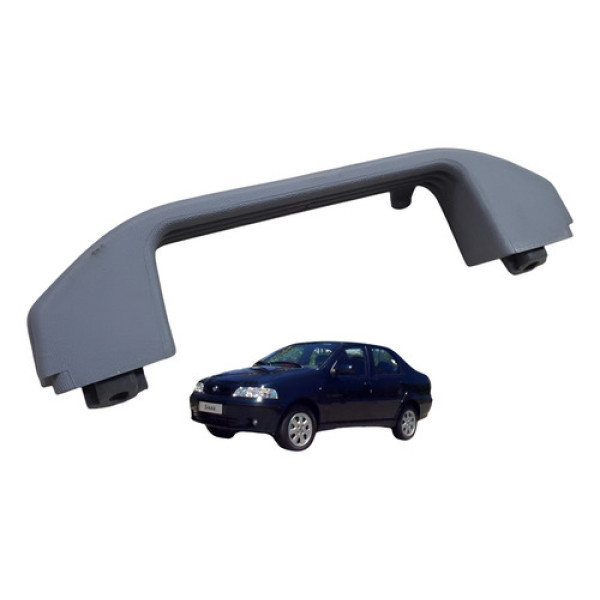 Alca Teto Traseiro Direito Fiat Siena  2003 Cinza