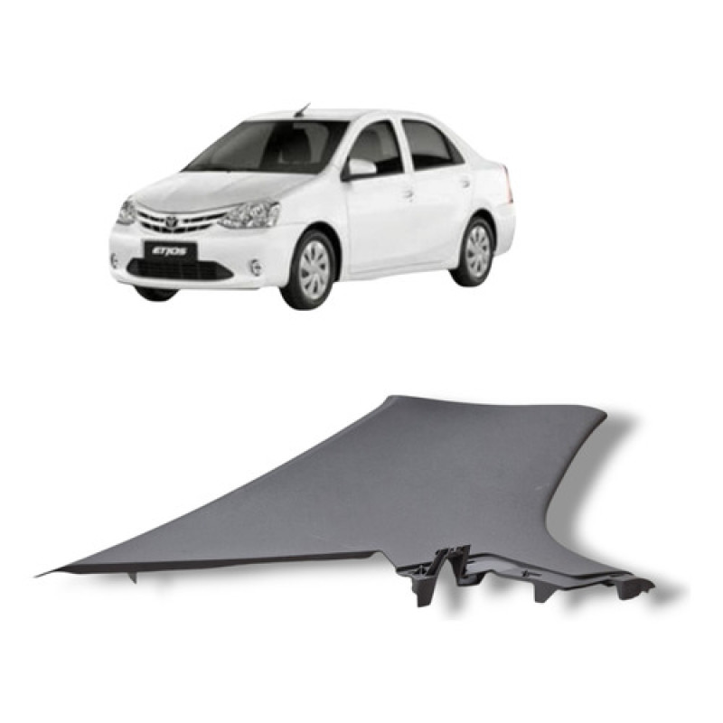 Acabamento Coluna Traseira Esquerda Toyota Etios 2015