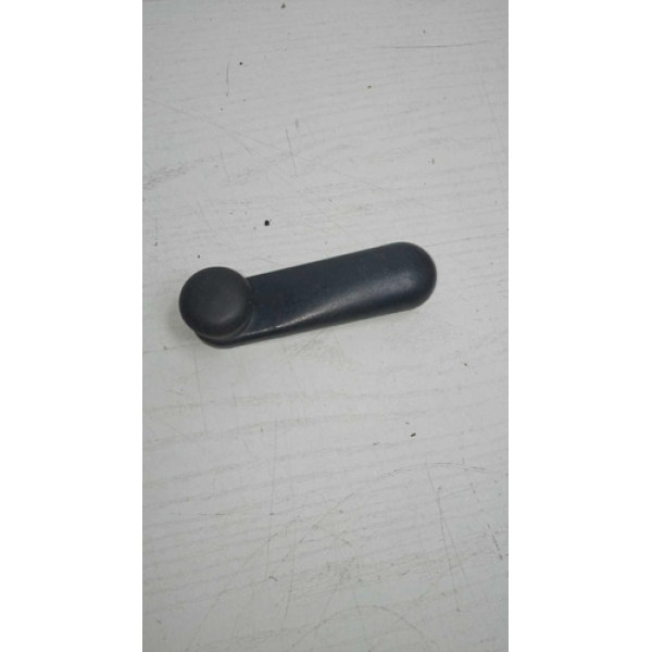 Manivela Vidro Fiat Palio 2012 Original Preto