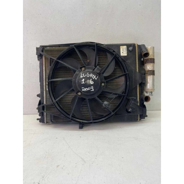 Kit Radiador Ventoinha Renault Logan 2009 Original