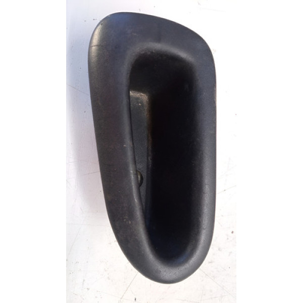 Puxador Interno Traseiro Esquerda Peugeot 206 2010 Original Preto