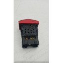 Botao Pisca Alerta Honda Fit 2003 A 2008 Original Vermelho