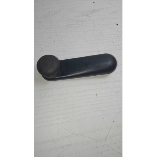 Manivela Vidro Fiat Palio 2012 Original Preto