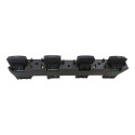 Botões Conjunto Painel Central Gm Vectra 2006 A 10 Original Preto