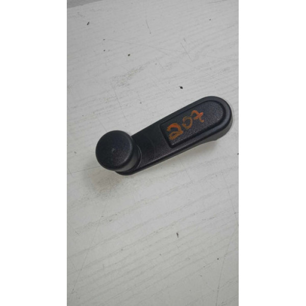 Manivela Vidro Peugeot 207 2009 Original Preto