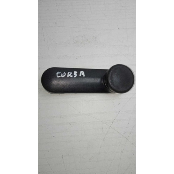 Manivela Vidro Chevrolet Corsa 2008 Original Preto