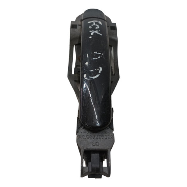 Maçaneta Externa Traseiro Dianteiro Direito Vw 1999 A 2011 Preto Dianteira