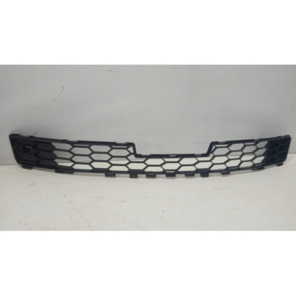 Grade Central Parachoque Dianteiro Hilux Srv 2009 2011 Preto Para-choque