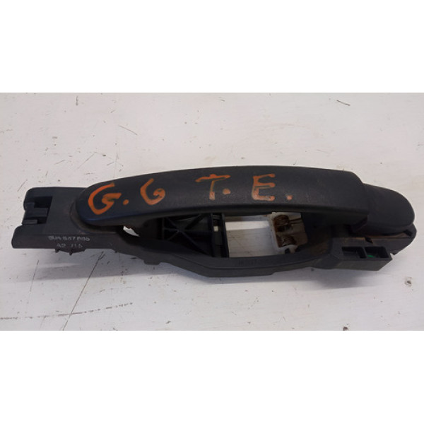 Maçaneta Externa Traseira Esquerd Volkswagen Gol G6 Original Preto Traseira