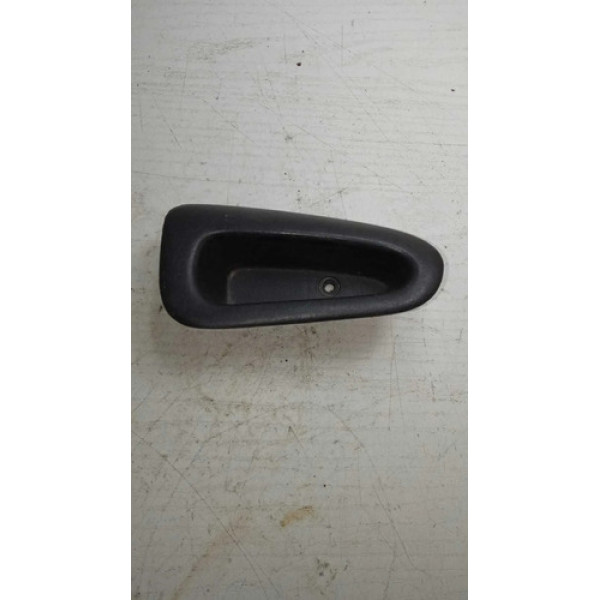 Puxador Porta Dianteira Direita Peugeot 206 2010 Original Preto