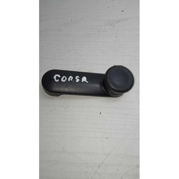 Manivela Vidro Chevrolet Corsa 2004 Original Preto