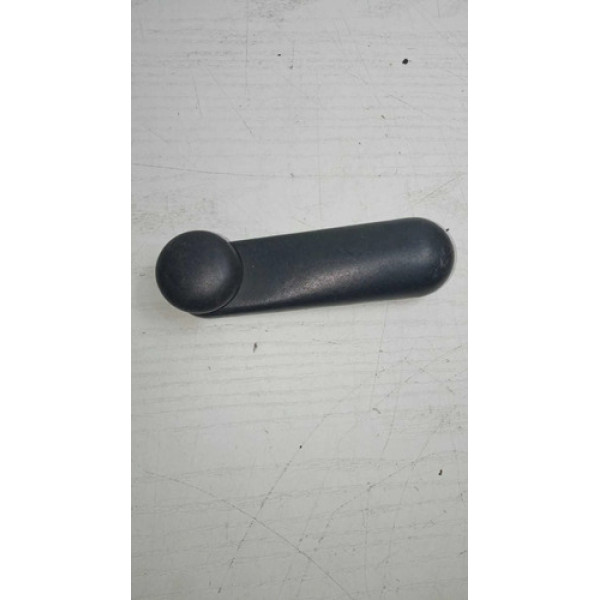 Manivela Vidro Fiat Palio 2008 Original Preto