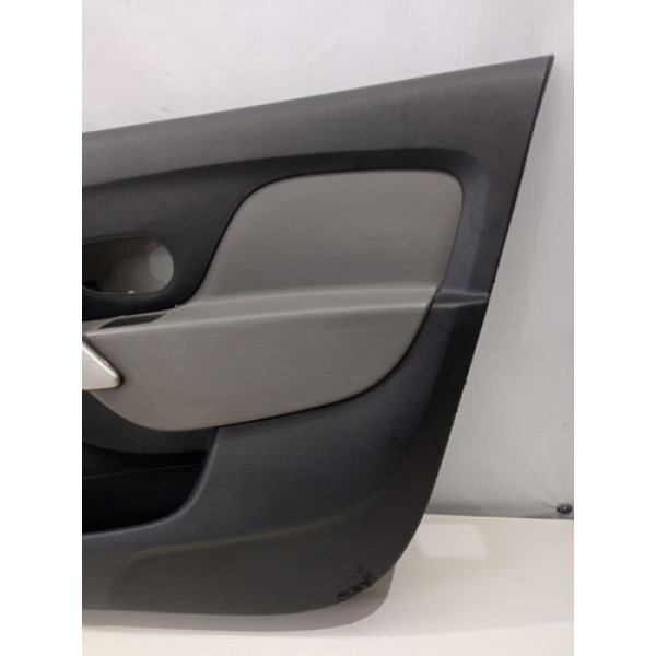 Forro Porta Dianteiro Renault Sandero 2015 A 2021 Original Preto