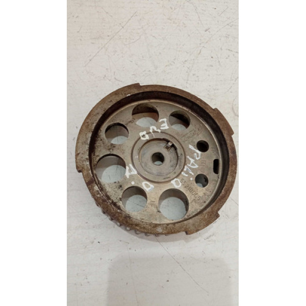 Polia Comando Válvula Fiat Palio 1.0 Evo 2013 Original Prateado