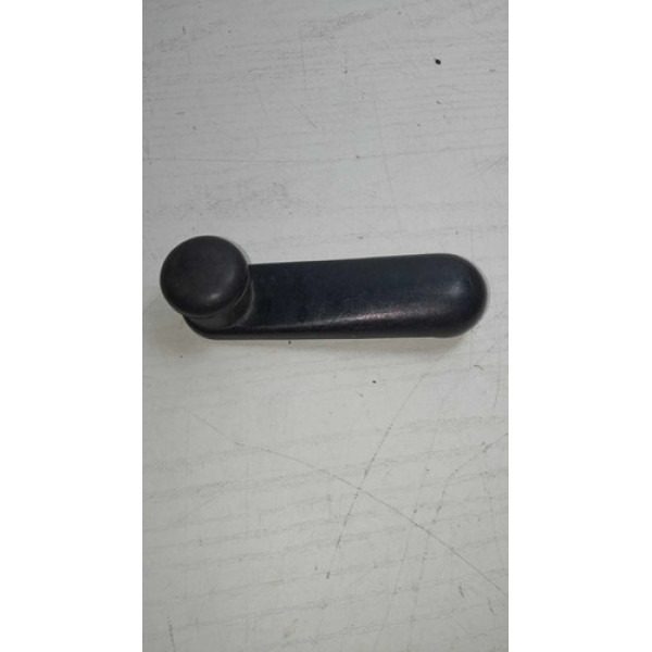 Manivela Do Vidro Fiat Siena 2008 Original Preto
