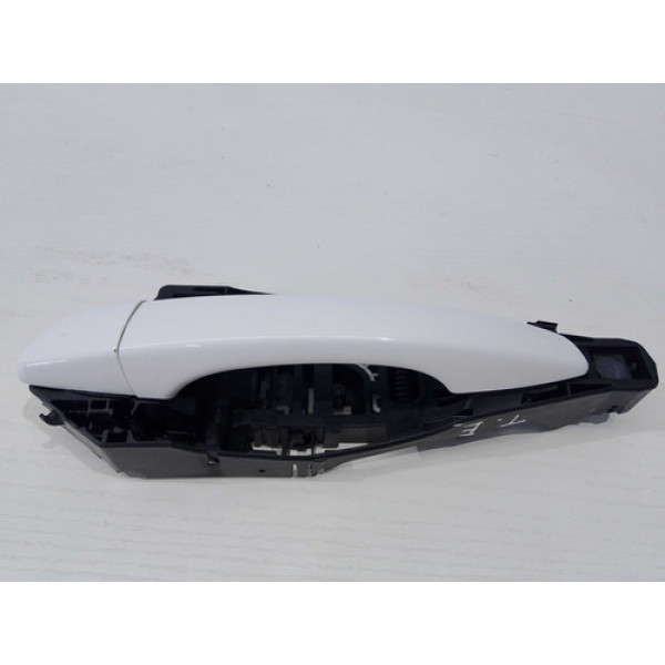 Maçaneta Externa Tras Esq Peugeot 208 21/24 9837365777 Branco Traseira