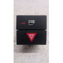 Botão Interruptor Pisca Alerta Trava Gm Vectra 2008   Preto