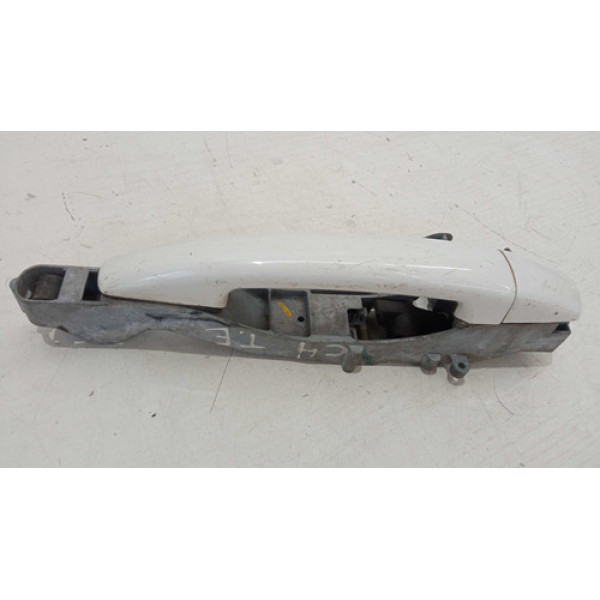Maçaneta Externa Puxador Dianteiro Citro Peugeot 2008 A 2013 Branco Traseira