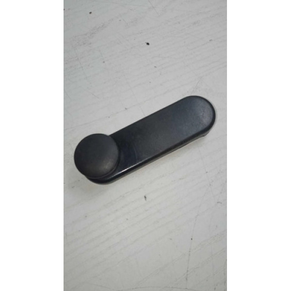 Manivela Vidro Fiat Uno Mille Fire 2012 Original Preto