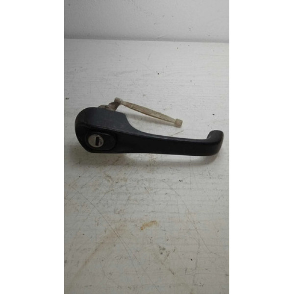 Maçaneta Externa Lado Direito Com Chave Uno 2003 2004 Preto Dianteira