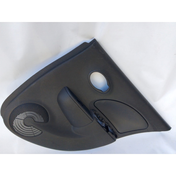 Forro Porta Traseiro Direito Nissan March 2015 Original Preto