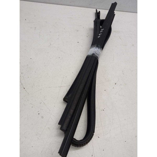Kit Pestana Traseira Esquerda Volkswagen Gol 2010 Original Preto