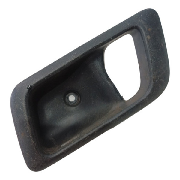 Moldura Maçaneta Interna Direito Sien Fiat Palio 2008 A 2015 Preto