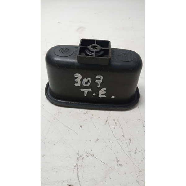 Puxador Interno Porta Traseira Esquerda 307 2010 Original  Preto