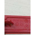 Refletor De Para-choque Vermelho Traseiro Direito Vw Gol Esquerdo/motorista Vermelha