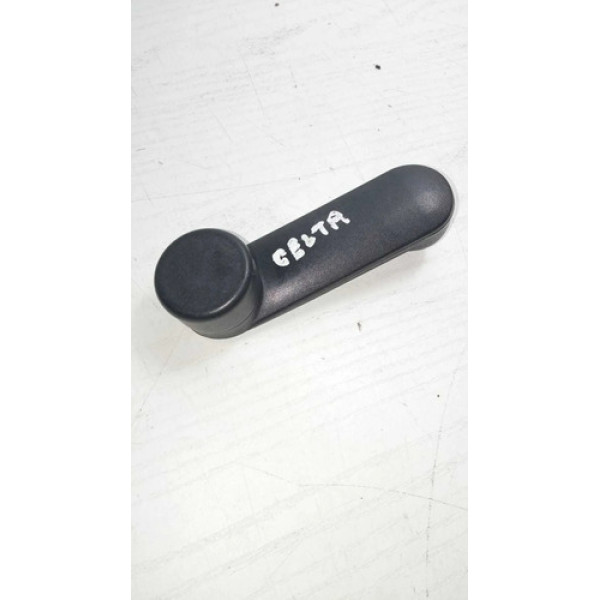 Manivela Vidro Gm Celta 2010 Original Preto