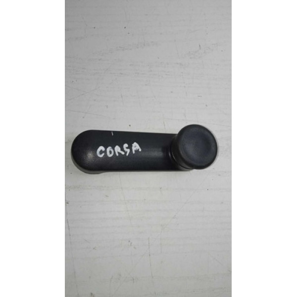 Manivela Vidro Chevrolet Corsa 2008 Original Preto