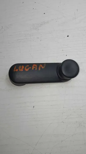 Manivela Vidro Renault Logan 2019 Original Preto