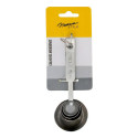 Conjunto De 4 Colheres Medidoras Em Aço Inox Mimo Style Cor Prateado