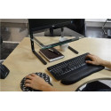 Apoio De Punho Para Teclado Em Pu Aba Curta Home Office Pad