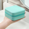 Mini Porta Joias Bolsa Viagem Portátil Caixa Armazenamento