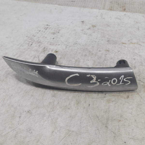 Puxador Porta Traseiro Esquerdo Citroen C3 2015 A 18bc101
