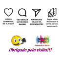 110 Tatuagens Tattoo Temporárias Íntima | Depilação Sedução