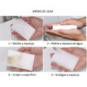 Clink Max Clean Esponja Mágica Kit 10 Unidades