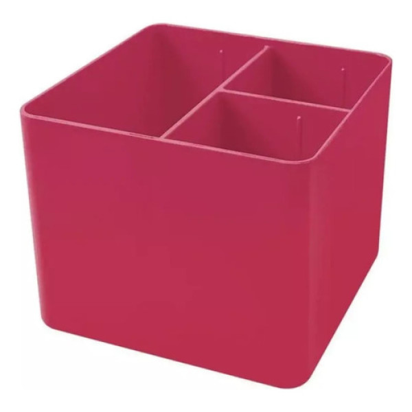 Porta Lápis Maquiagem Organizador Full Color 3 Divisórias