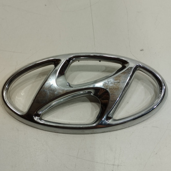 Emblema Tampa Traseira Hyundai Hb20 2013  2019 Ab1317
