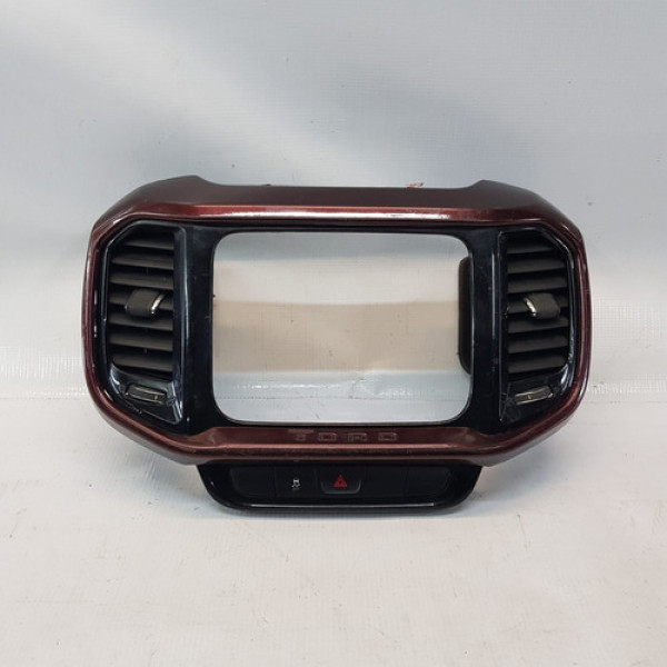 Moldura Multimídia Difusor Fiat Toro 2018 2021 Uv56