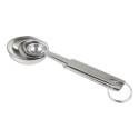 Conjunto De 4 Colheres Medidoras Em Aço Inox Mimo Style Cor Prateado