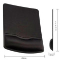 Mousepad Quadrado Ergonômico Apoio Macio Punho Home Office
